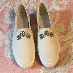 Keds x Kate spade triple decker crystals